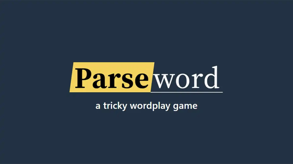 Parseword: Unlocking the Cryptic Challenge from Wordle's Creator (April 3, 2026)
