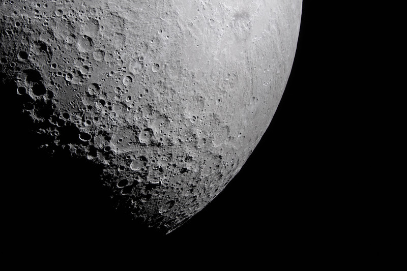 The Moon's Far Side at the Terminator: A Captivating Look at its Shadows