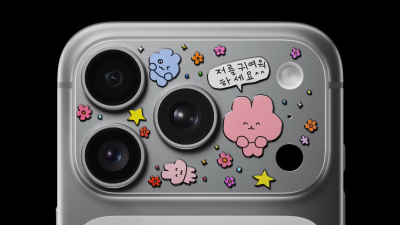 Apple Promotes iPhone 17 Pro Customization with Stickers in New Ad