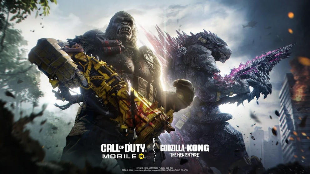 Call of Duty: Mobile estrena su Temporada 4 “Eternal Prison” con Godzilla y Kong