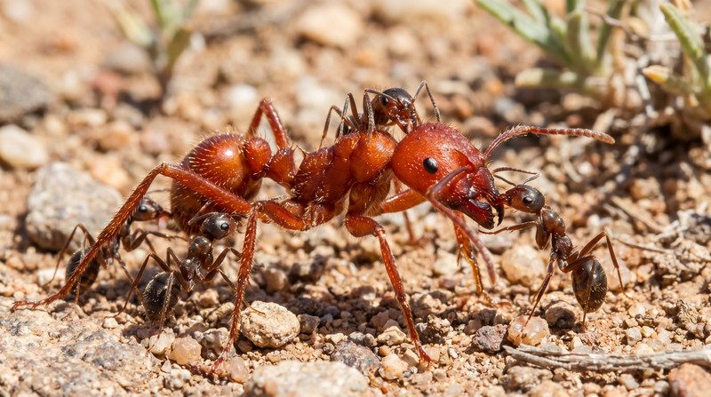 Scientists Document Unprecedented Cleaning Collaboration Between Rival Ant Species