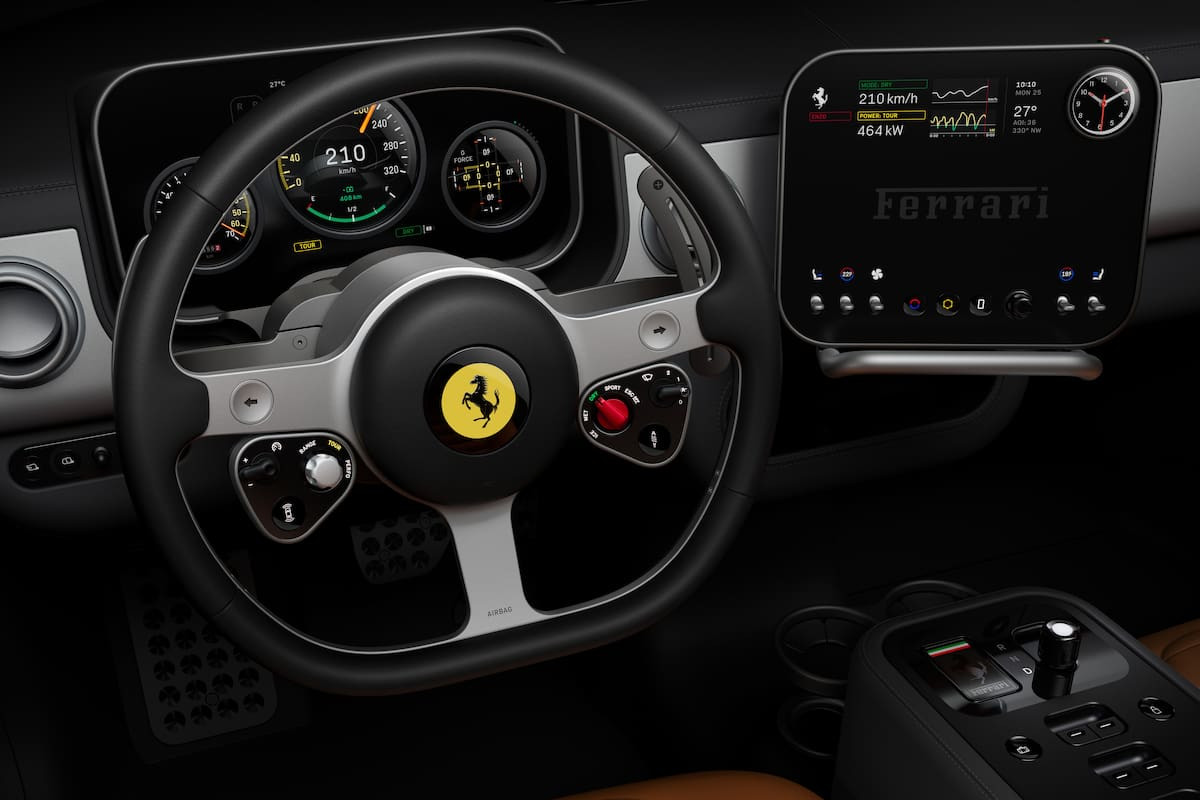 Jony Ive Designs Ferrari Luce Interior, Rejects Large Touchscreens