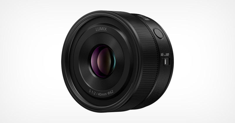 Panasonic unveils the Lumix S 40mm f/2, a compact lens for L-Mount