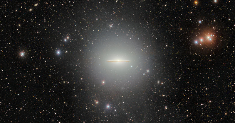 La Cámara de Energía Oscura de 570 Megapíxeles captura la Galaxia del Sombrero