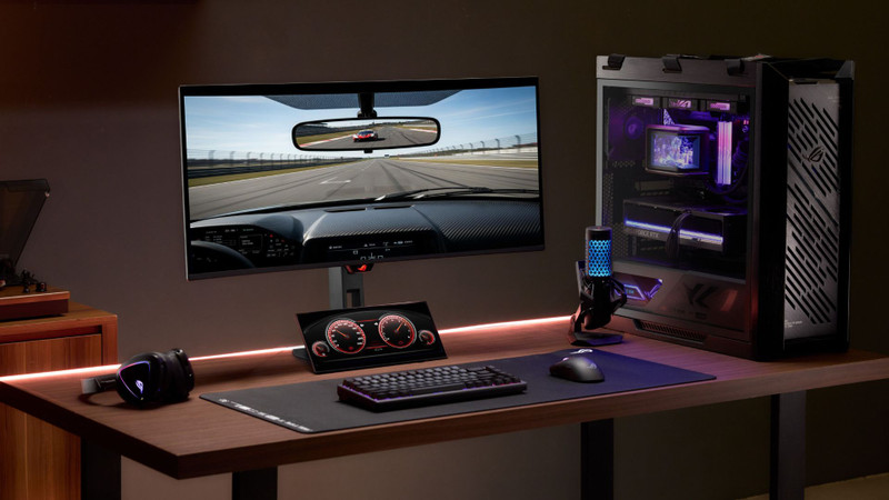 Asus launches its 12.3-inch touchscreen secondary monitor for gamers