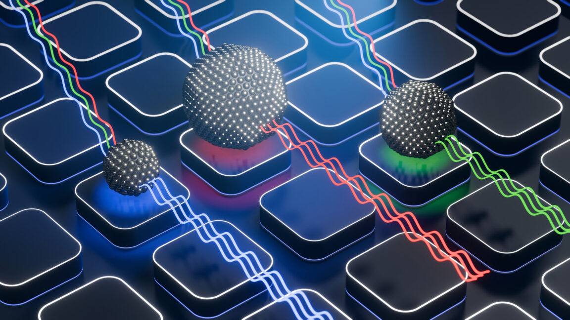 Researchers achieve movement of qubits in quantum dot chips