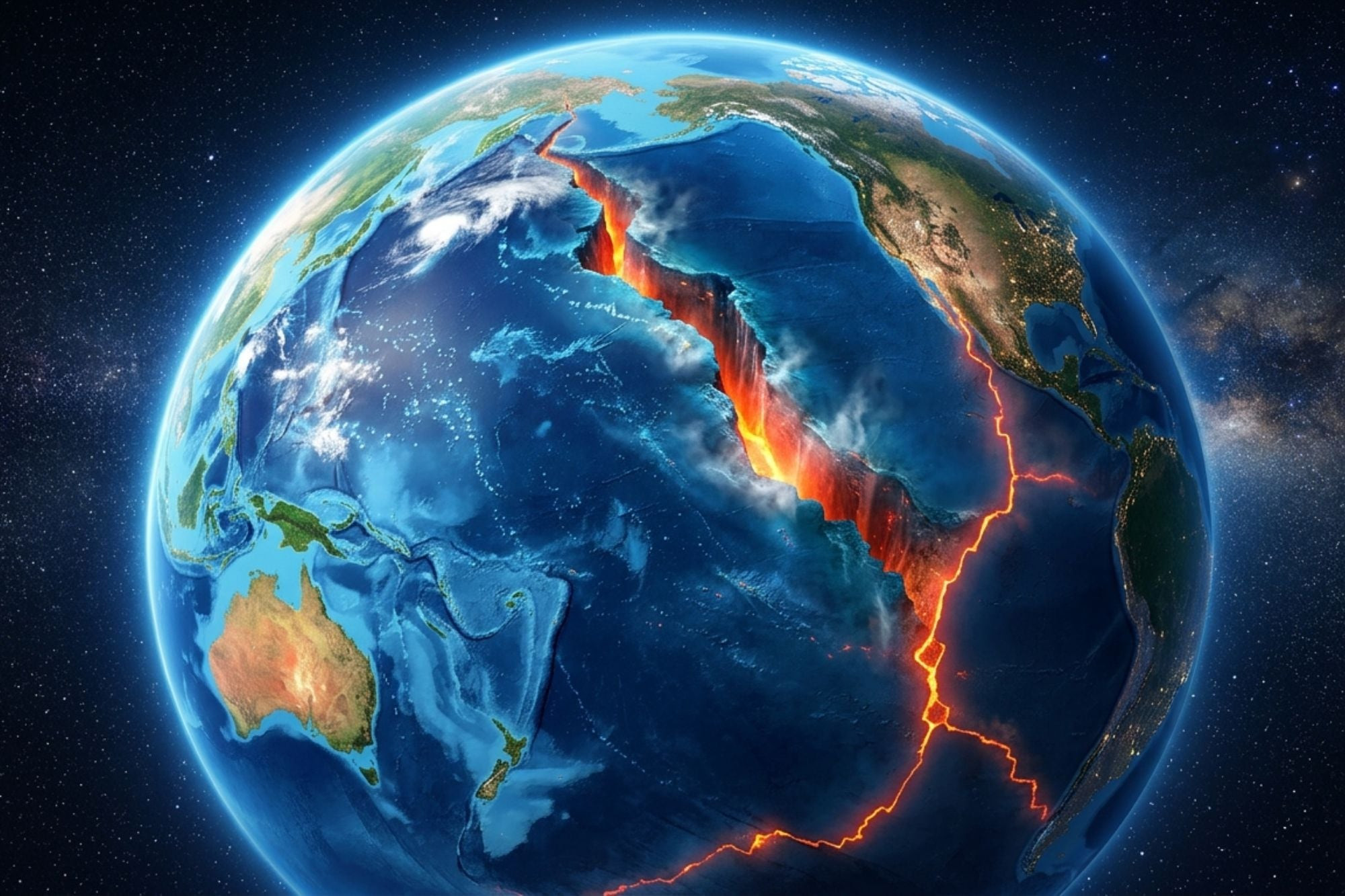 Active fault zone under the Pacific may reshape the planet