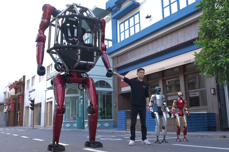 Unitree lanza el GD01, un mecha transformable por $650.000