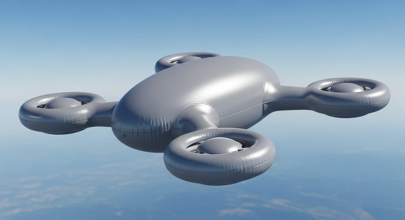 Inflatable drones: the bet for safer and more efficient deliveries