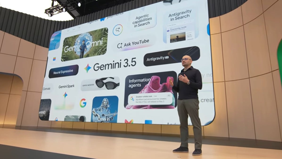 Google I/O 2026: La IA ya programa sistemas operativos completos por sí sola
