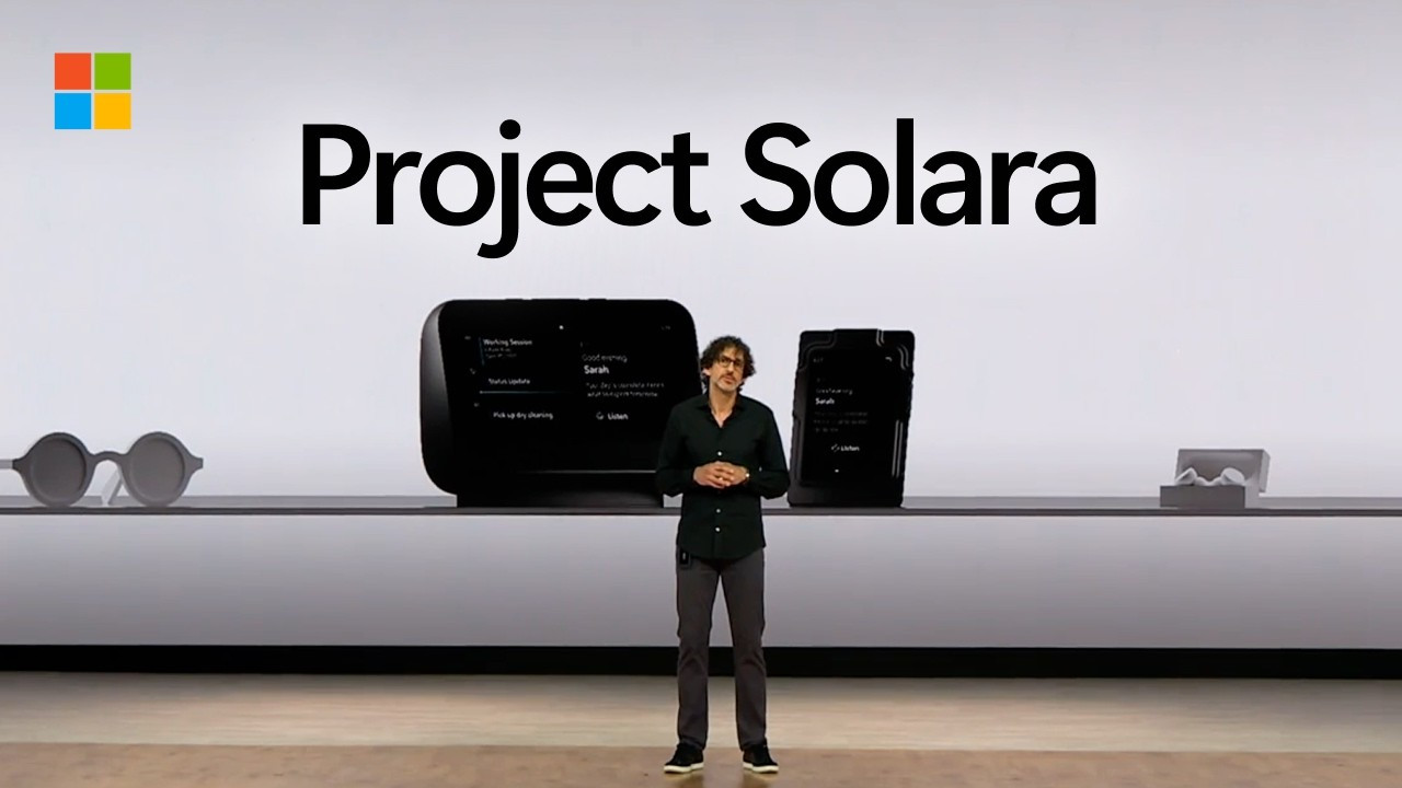 Microsoft Unveils Project Solara: AI Across a Constellation of Devices