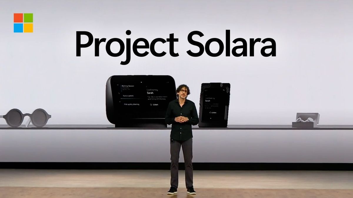 Microsoft presenta Project Solara: IA en una constelación de dispositivos