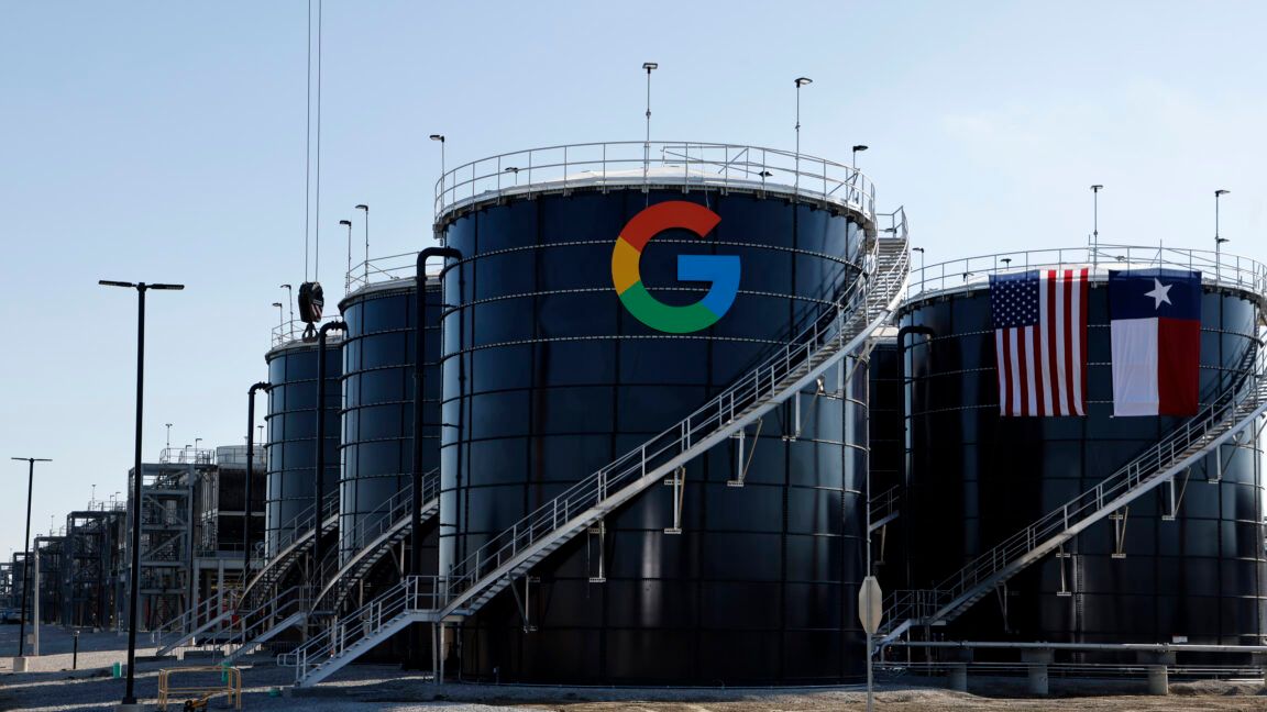 El consumo eléctrico de Google se dispara un 37% en 2025 por la IA