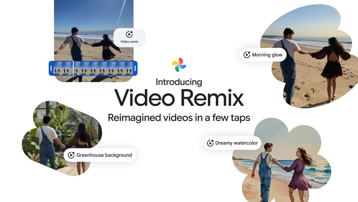 Google Fotos lanza Video Remix, la edición de video con IA Gemini Omni