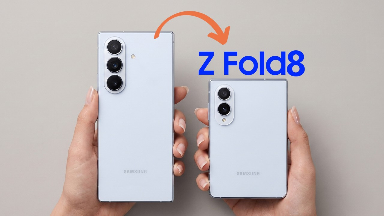 Samsung Galaxy Z Fold 8: "Passport" Design and Specs Leaked